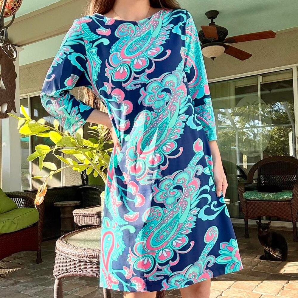 Britt Paisley Dress